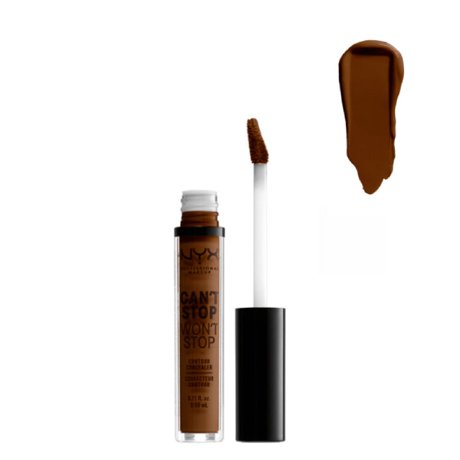 NYX Ladies Can't Stop Won't Stop Contour Concealer - 3.50ml | ان واي اكس كونسيلر تحديد الوجه - 3.5 مل