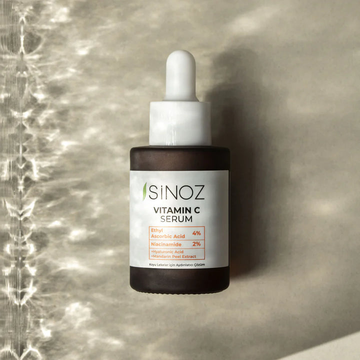 Sinoz Vitamin C 4% + Niacinamide 2% Serum - 30ml |  سينوز سيروم بالفيتامين سي والنياسيناميد - 30 مل