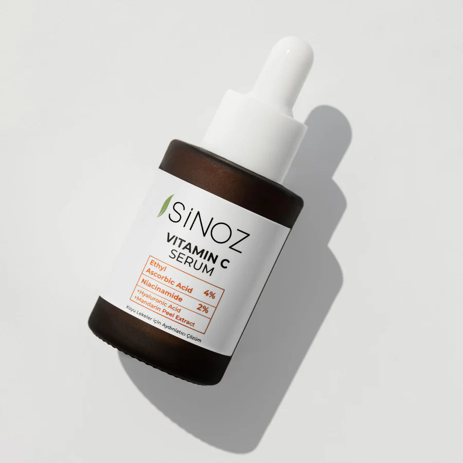 Sinoz Vitamin C 4% + Niacinamide 2% Serum - 30ml |  سينوز سيروم بالفيتامين سي والنياسيناميد - 30 مل