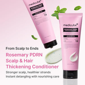 MEDICUBE ROSEMARY PDRN HAIR & SCALP CONDITIONER - 250ml | ميديكيوب بلسم للشعر وفروة الرأس روزماري - 250مل #2
