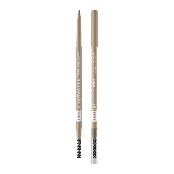 topface Pro Micro Precision Eyebrow Pencil 18 H - 0.09g | توب فيس قلم تحديد الحواجب مايكرو - 0.09 غ