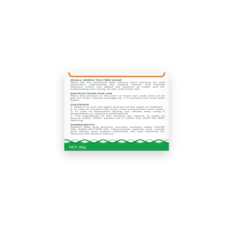 LA JU Acne Treatment Soap Bar Acne Clearing - 80g | لاجو صابونة للوجه لمعالجة حب الشباب - 80 غ