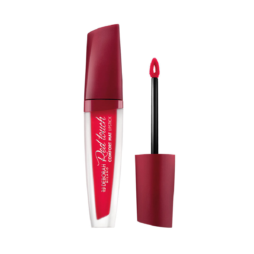 Deborah Milano Red Touch Comfort Mat Lipstick - 5ml | ديكورن ريد تاتش روج - 5مل #1