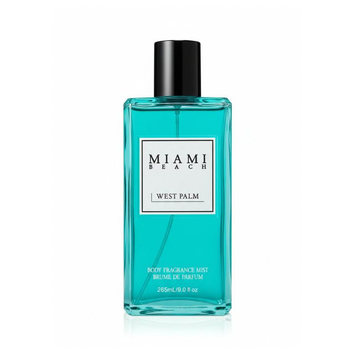 MIAMI BEACH BODY MIST WEST PALM - 265ml | ميامي بيتش رذاذ عطر ويست بالم - 265مل