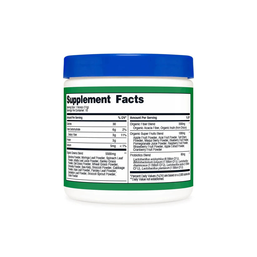 Nutricost Organic Super Greens - 103g | نيوتريكوست سوبر جرينز عضوي – 103 غرام