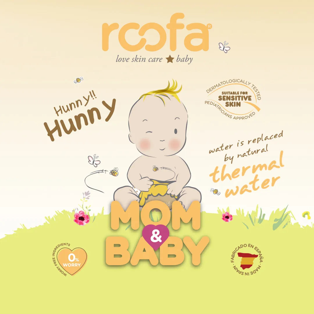 roofa Honey Bath Gel - 200ml | روفا جل الاستحمام للأطفال ولجميع أفراد العائلة - 200 مل