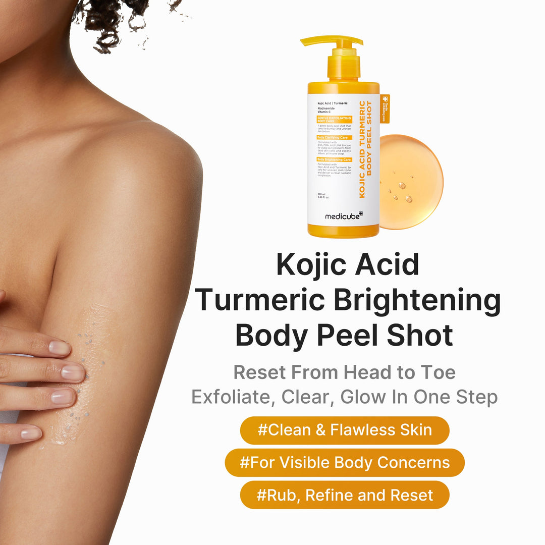 Medicube Kojic Acid Turmeric Body Peel Shot - 280ml | ميديكيب مقشر جسم بالكوجيك والترمس - 280مل #1