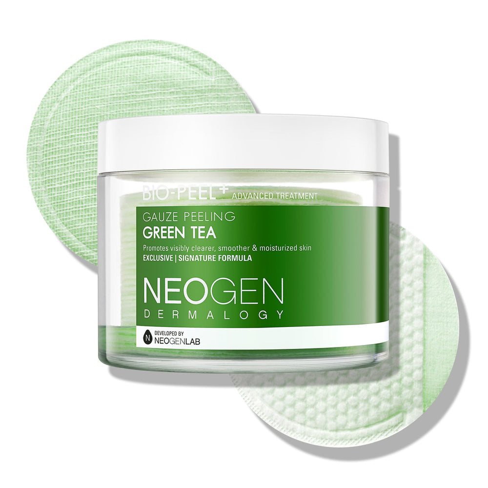 NEOGEN BIO PEEL GAUZE PEELING GREEN TEA - 30 pads | نيولوجين مقشر قطن الشاي الأخضر #1