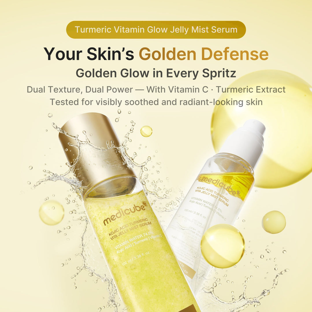 Medicube Kojic Acid Jelly Mist Turmeric Vita Serum - 100ml | ميديكيوب سيروم مائي جلي بالفيتامينات مع حمض الكوجيك والكركم - 100مل #2