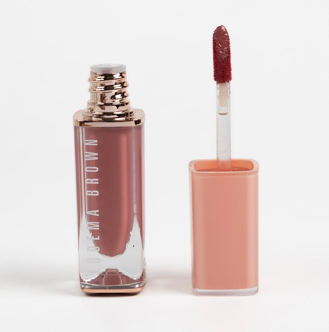 LUDEMA BROWN Liquid Lipstick  - 5ml | لوديما براون احمر شفاه سائل - 5 مل