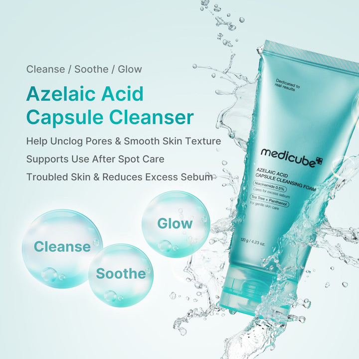 Medicube Azelaic Acid Capsule Cleansing Foam - 120g | ميديكيوب رغوة تنظيف بكبسولات حمض الأزلايك - 120غ #4