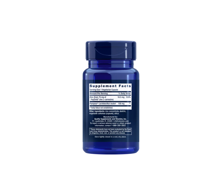 Life Extension Gastro Ease - 60 Vegetarian Capsules - 60 | لايف إكستنشن جاسترو-إيز - 60 كبسولة نباتية