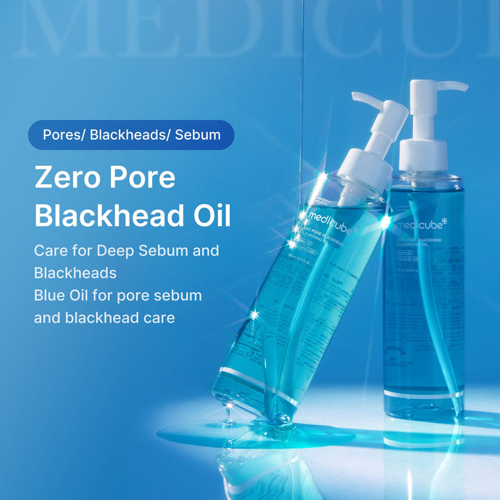 Medicube ZERO PORE BLACKHEAD DEEP CLEANSING OIL - 205ml | ميديكيوب غسول عميق لازالة الرؤوس السوداء - 205مل #1