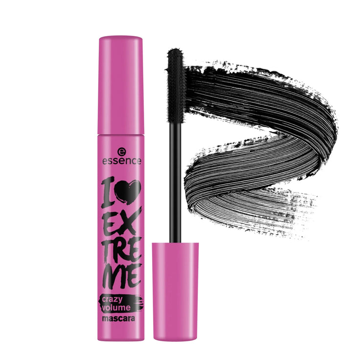 Essence I Love Extreme Crazy Volume Mascara | ايسنس ماسكرا اكستريم لون اسود
