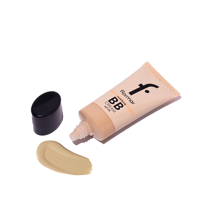 Flormar Bb Cream Mattifying Spf25 - 35ml | فلورمار بي بي كريم مطفأ اللمعة بعامل حماية من الشمس 25 - 35 مل