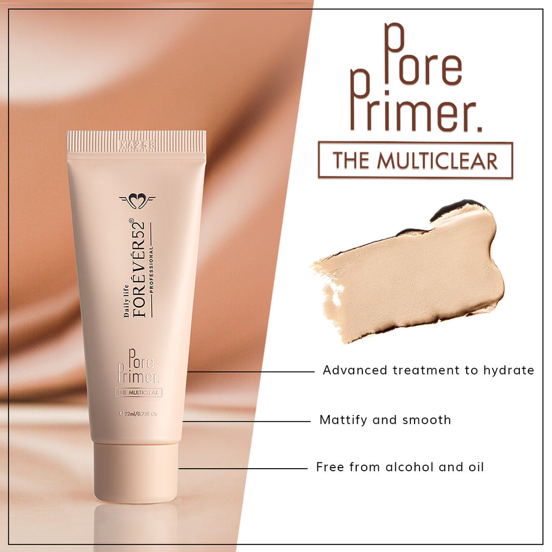 FOR EVER52 Forever 52 Professional Pore Primer The Multi Clear - 22ml | فور ايفر 52 برايمر بور - 22مل #1