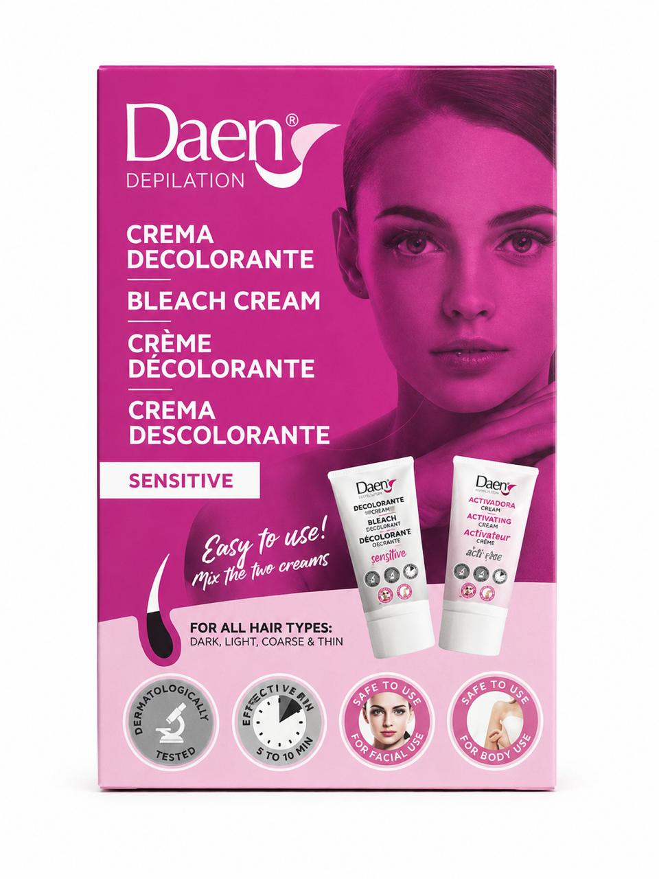 Daen Bleach Cream Sensitive - 50ml | داين كريم تقشير للجسم - 50مل
