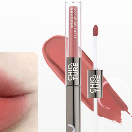 CHIO TURE Double End Lip Glaze - 2.2g| شيو تور ملمع شفاه مزدوج -2.2 غرام