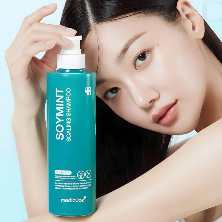 MEDICUBE SOYMINT SCALING SHAMPOO - 490ml | ميديكيوب شامبو سكالينغ سويمينت - 490مل #1