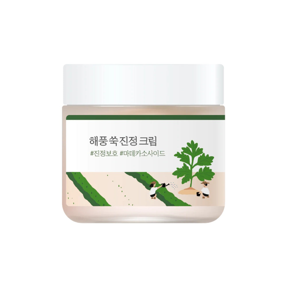 ROUND LAB Mugwort Calming Cream - 80ml | راوند لاب كريم مهدئ للبشرة - 80 مل