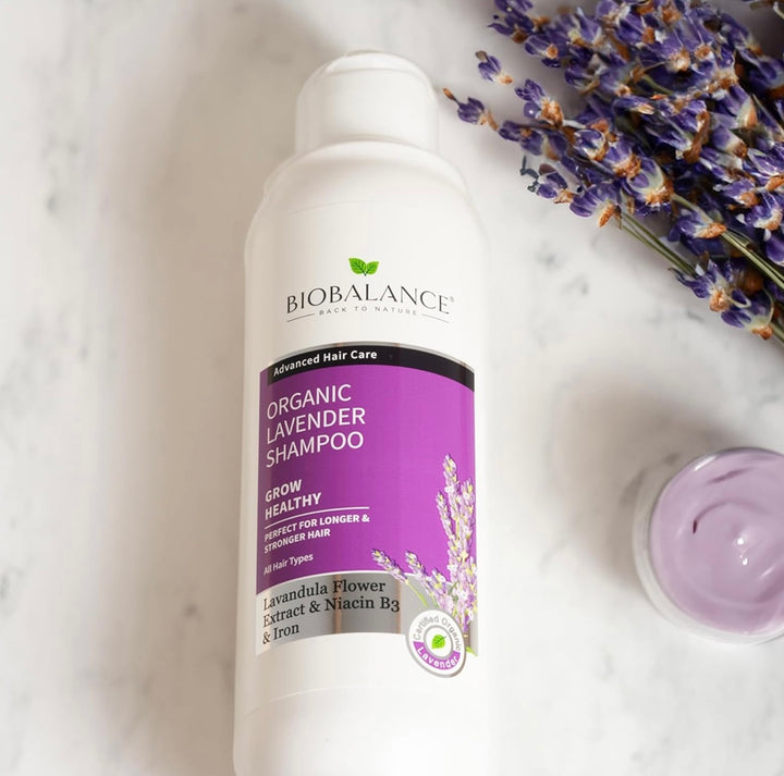 Bio Balance Organic Lavender Shampoo - 330ml | بايو بالانس شامبو التساقط  باللافندر العضوي - 330 مل