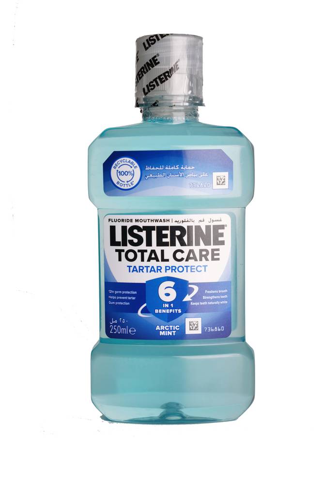 Listerine Mouthwash Advanced Tartar Control - 250ml | ليسترين غسول الفم المتقدم التحكم في الجير - 250 مل