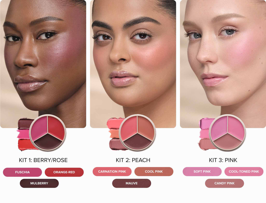 Anastasia Beverly Hills Magic Touch Blush Trio - 3g | أناستازيا باليت تلوين الخدين - 3غ #4