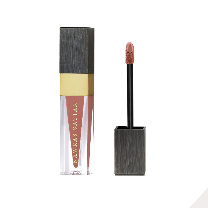 Nawras Sattar Velvety Matte Finish - 5g |نورس ستار أحمر الشفاه بالتأثير المات - 5 غ