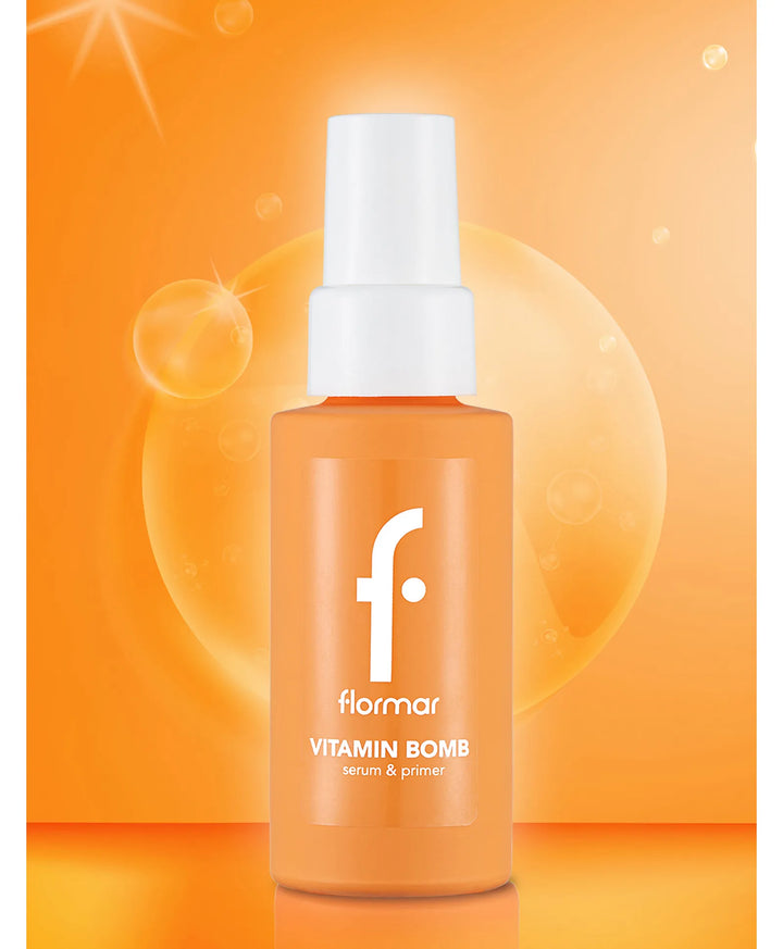 Flormar Vitamin Bomb Serum&Primer - 30ml | فلورمار سيروم وبرايمر فيتامين بومب - 30 مل