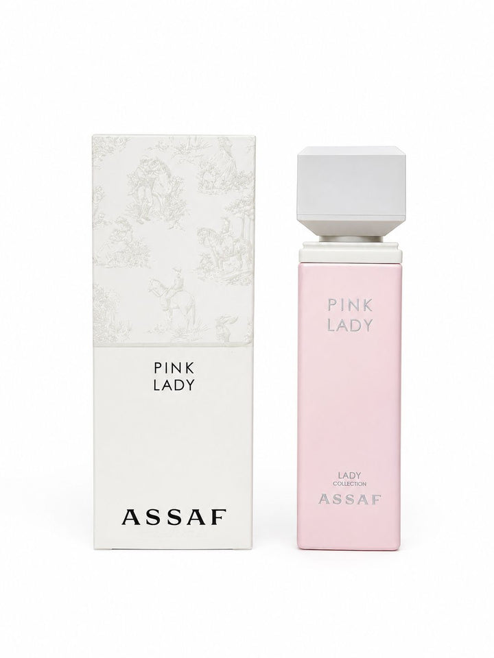 ASSAF Pink Lady for Women 100 ml |  عساف عطر بينك ليدي للنساء 100 مل
