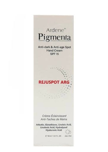 Ardene Pigmenta Hand Cream Spf15 - 30ml | اردن كريم مفتح لليدين مع عامل حماية من الشمس spf15 - 30 مل