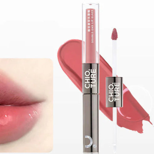 CHIO TURE Double End Lip Glaze - 2.2g| شيو تور ملمع شفاه مزدوج -2.2 غرام