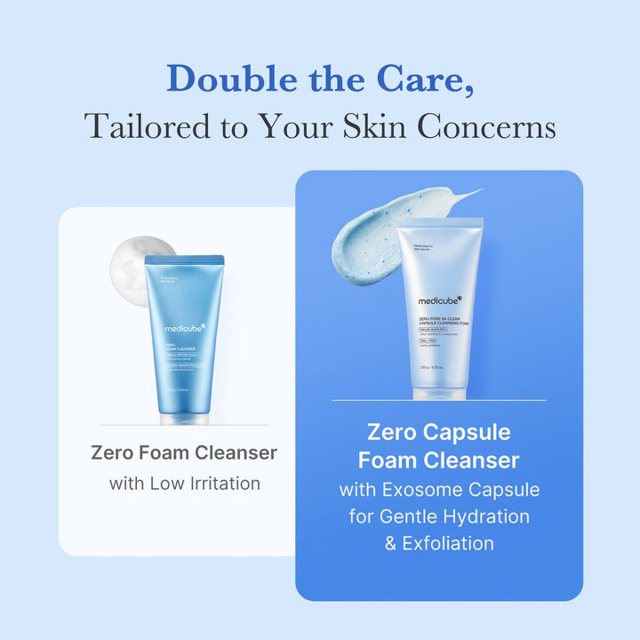 MEDICUBE Zero Pore SA Clear Capsule Cleansing Foam - 120g | ميديكيوب فوم تنظيف كابسول زيرو بور - 120غ #3