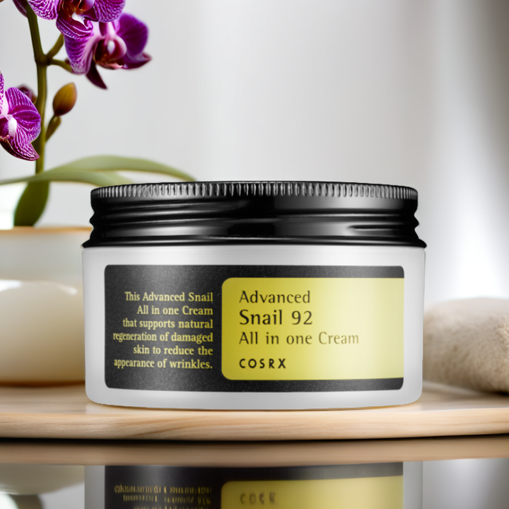 Cosrx Advanced Snail 92 All in one Cream - 100 ml |  100 مل - كوزركس كريم ترطيب موسين الحلزون 92