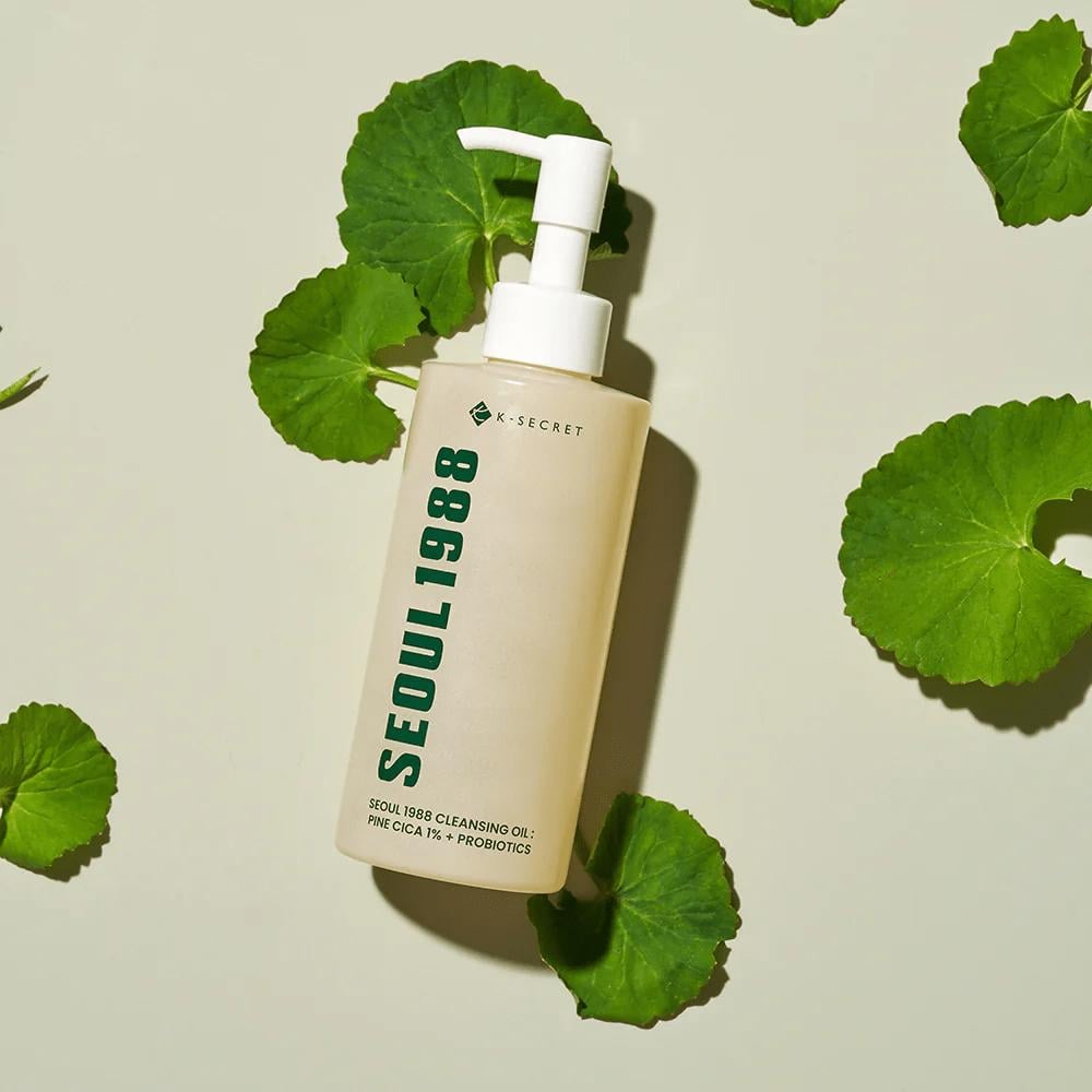 K-SECRET SEOUL 1988 Cleansing Oil : Pine Cica 1% + Probiotics - 200ml | سيول 1988 زيت تنظيف - 200مل #2