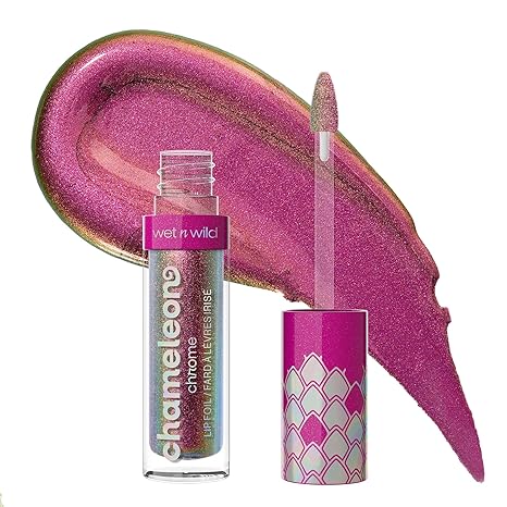 wet n wild Chameleon Chrome Lip Foil - 3ml | ويت ان وايد غلوس شفاه كروم - 3 مل