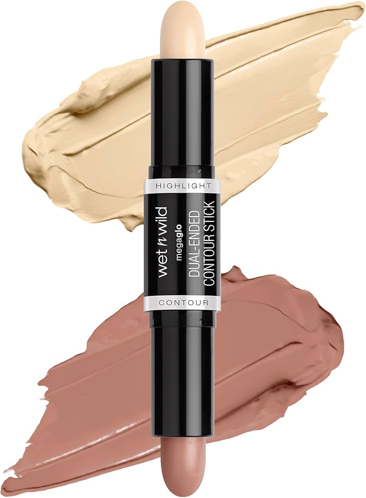 wet n wild MegaGlo Dual-Ended Contour Stick | ويت ان وايلد قلم كونتور و اضاءة ثنائي