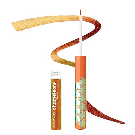 wet n wild Chameleon Chrome Liquid Eyeliner - 2.7ml | ويت ان وايلد كامليون كروم آيلاينر سائل- 2.7مل