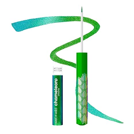 wet n wild Chameleon Chrome Liquid Eyeliner - 2.7ml | ويت ان وايلد كامليون كروم آيلاينر سائل- 2.7مل