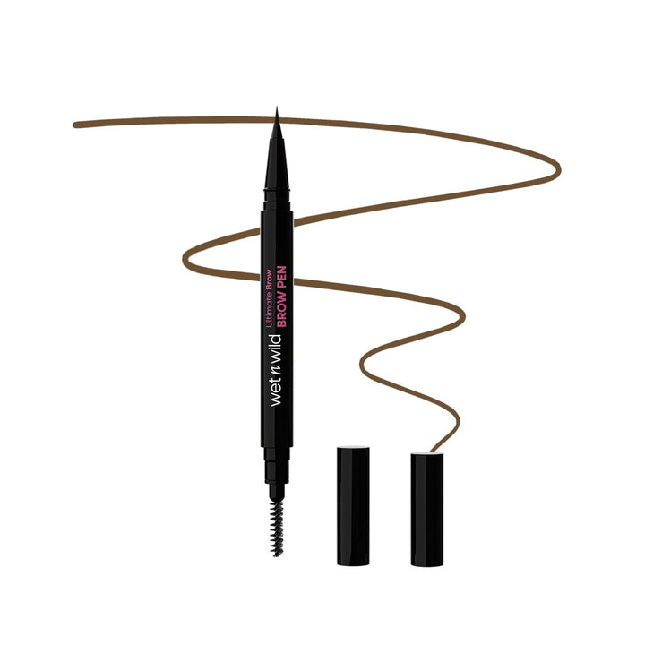 Wet n Wild, Ultimate Brow Pen Crayon - 0.5ml | ويت أند ويلد قلم حواجب لون بني - 0.5مل