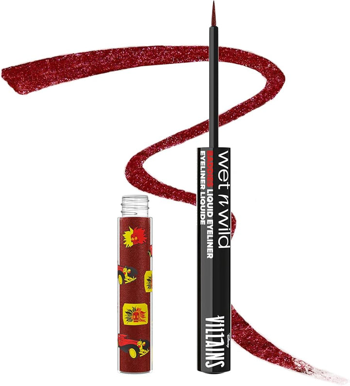 Wet n Wild Disney Villains Baddies Liquid Eyeliner - 2.3ml | ويت أند وايلد آيلاينر سائل - 2.3مل