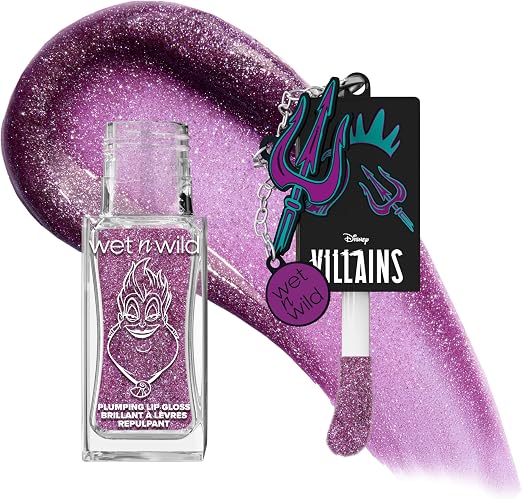 Wet n Wild x Disney Villains Pick Your Vice Lip Gloss - 7.6ml | ويت إن وايلد ملمع شفاه - 7.6 مل
