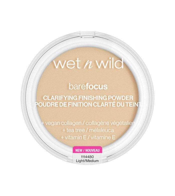 wet n wild Bare Focus Matte Finishing Powder - 6g | ويت ان وايلد بودرة مضغوطة