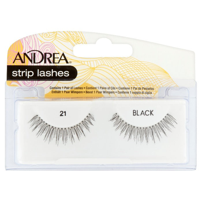 ANDREA Strip Lashes - Black | أندريا رموش اصطناعية لون أسود