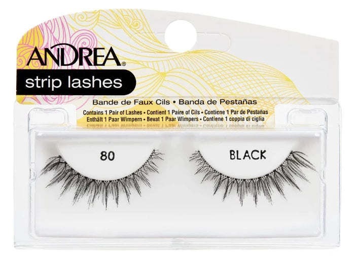ANDREA Strip Lashes - Black | أندريا رموش اصطناعية لون أسود