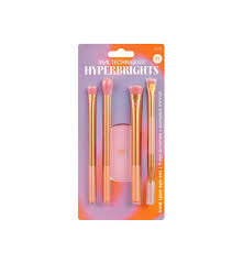 Real Techniques Hyperbrights Bold Type Eye Set - 5pcs | ريل تكنيك مجموعة فراشي مكياج للعيون - 5 قطع