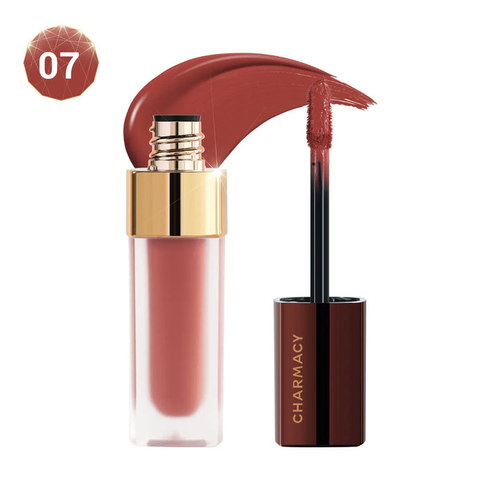 CHARMACY Milano Stunning Longstay Liquid Lip - 5.6ml | شارمسي ميلانو أحمر شفاه طويل الأمد مات - 5.6 مل