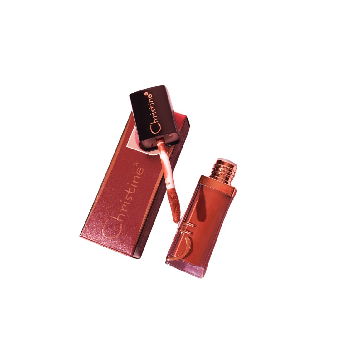 Christine Long Lasting Lip Gloss - 6.8g | كريستين أحمر شفاه بتأثير مرطب - 6.8 غ