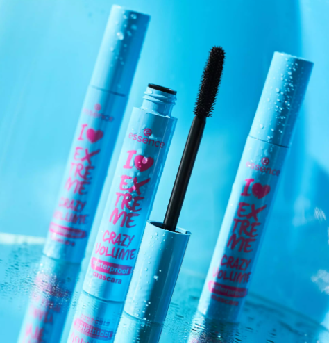 Essence I Love Extreme Crazy Volume Waterproof Mascara | ايسنس مسكارالتطويل الرموش ضد الماء