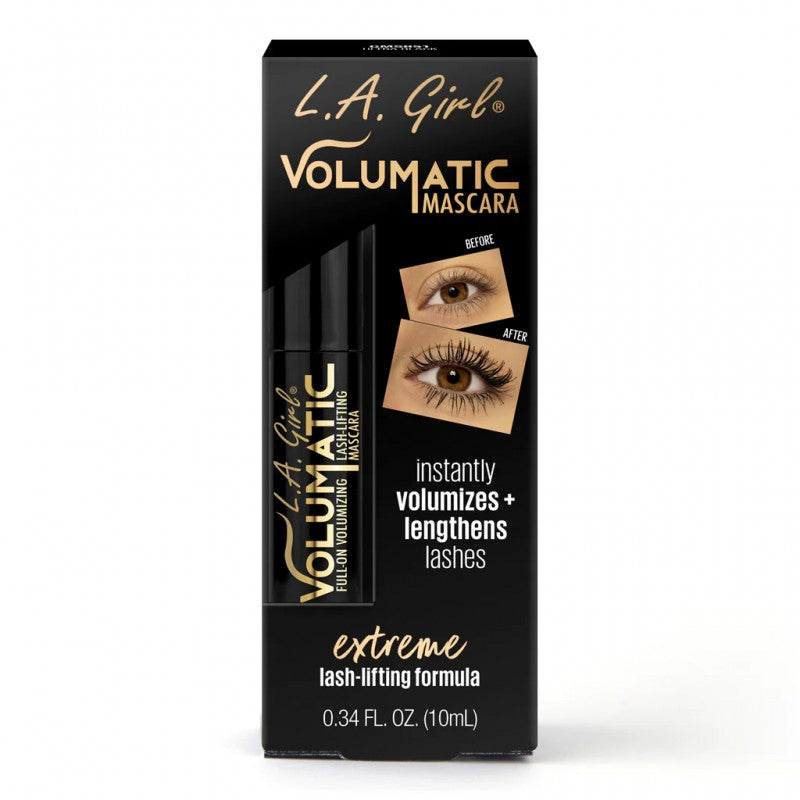 L.A Girl Volumatic Mascsra Extreme Lash-Lifting Formula - 10ml | ال ايه كيرل ماسكارا لتكثيف وتطويل الرموش - 10 مل